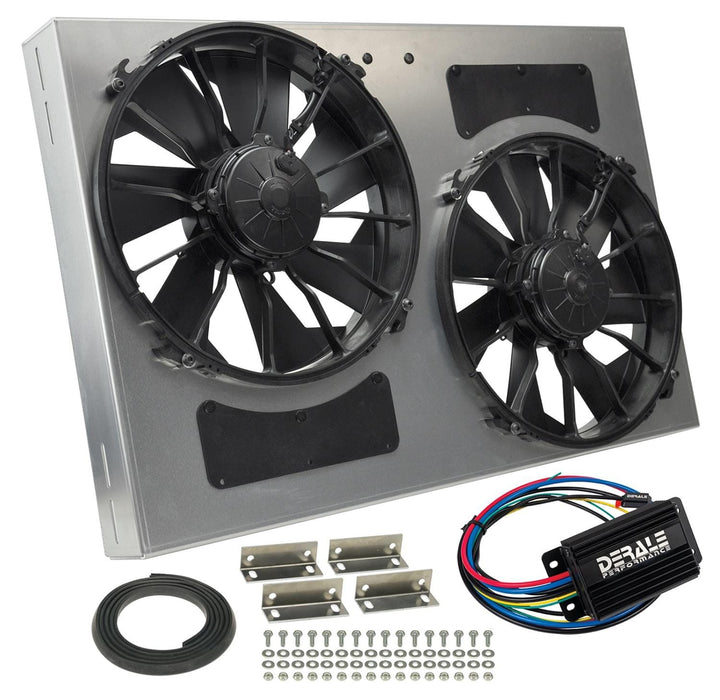 Derale Cooling Products Derale PWM Electric Fan Powerpacks 66837 Autofit