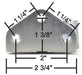 Derale Cooling Products Derale Remote Filter Mounts 13049 Autofit