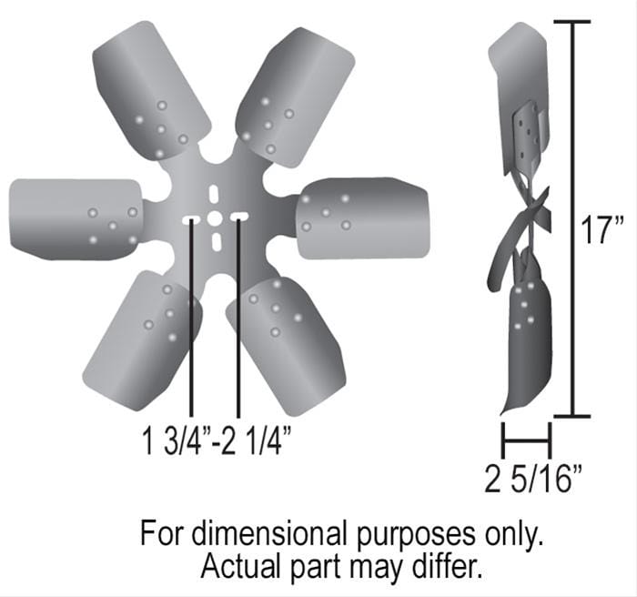 Derale Cooling Products Derale Rigid Race Fans 17317 Autofit