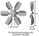 Derale Cooling Products Derale Rigid Race Fans 17317 Autofit