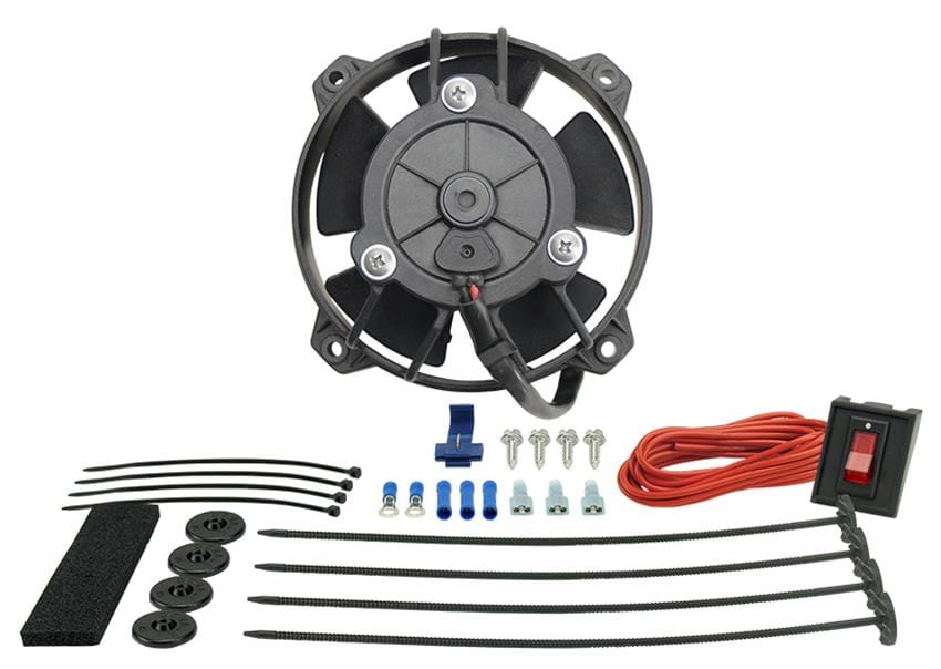 Derale Cooling Products Derale Tornado Universal Fans 16504 Autofit