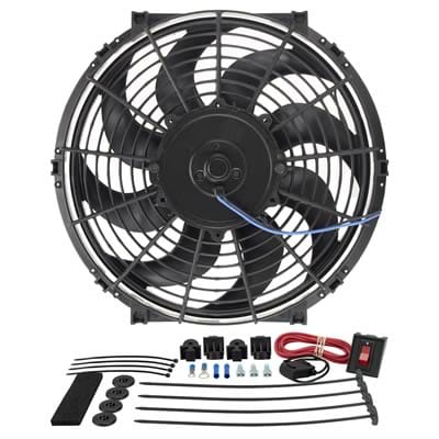 Derale Cooling Products Derale Tornado Universal Fans 16512 Autofit