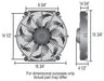 Derale Cooling Products Derale Tornado Universal Fans 16516 Autofit