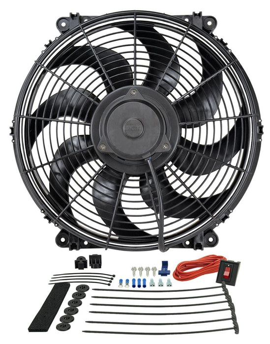 Derale Cooling Products Derale Tornado Universal Fans 16516 Autofit