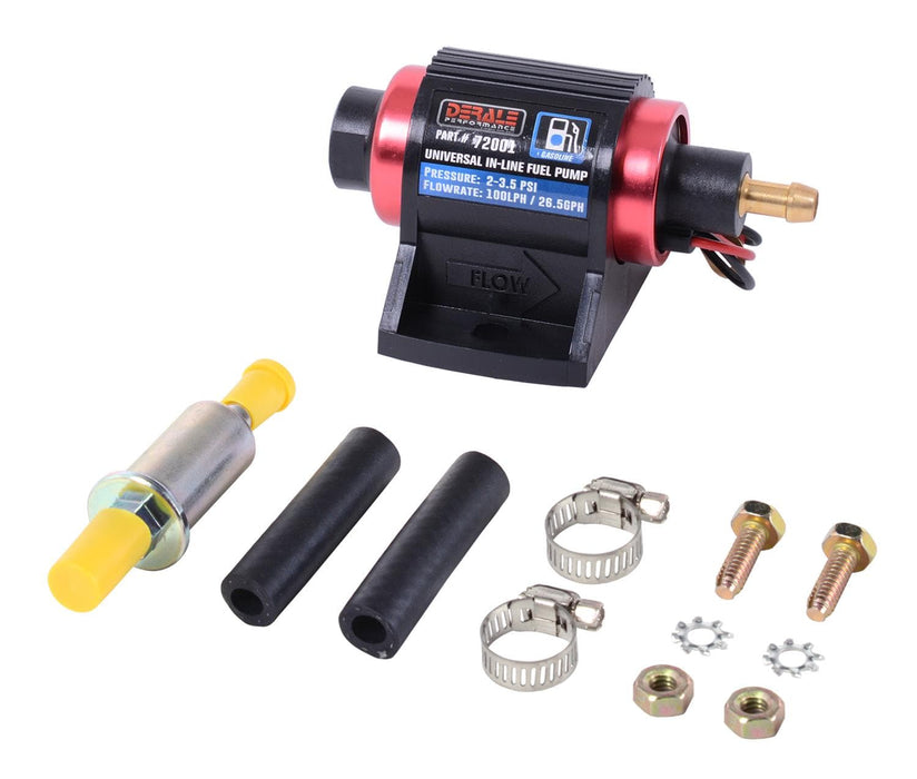 Derale Cooling Products Derale Universal Inline Fuel Pumps 72001 Autofit