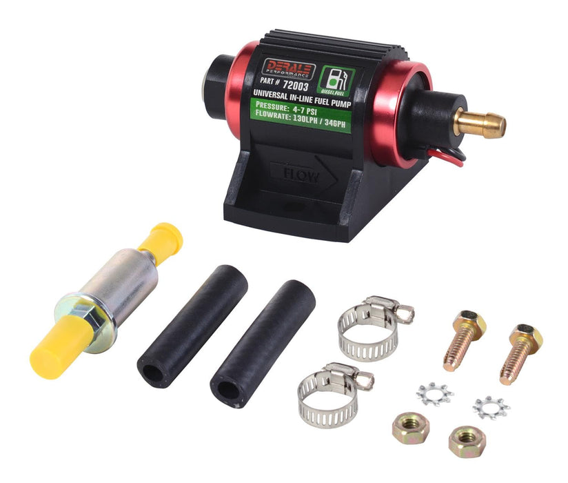 Derale Cooling Products Derale Universal Inline Fuel Pumps 72003 Autofit