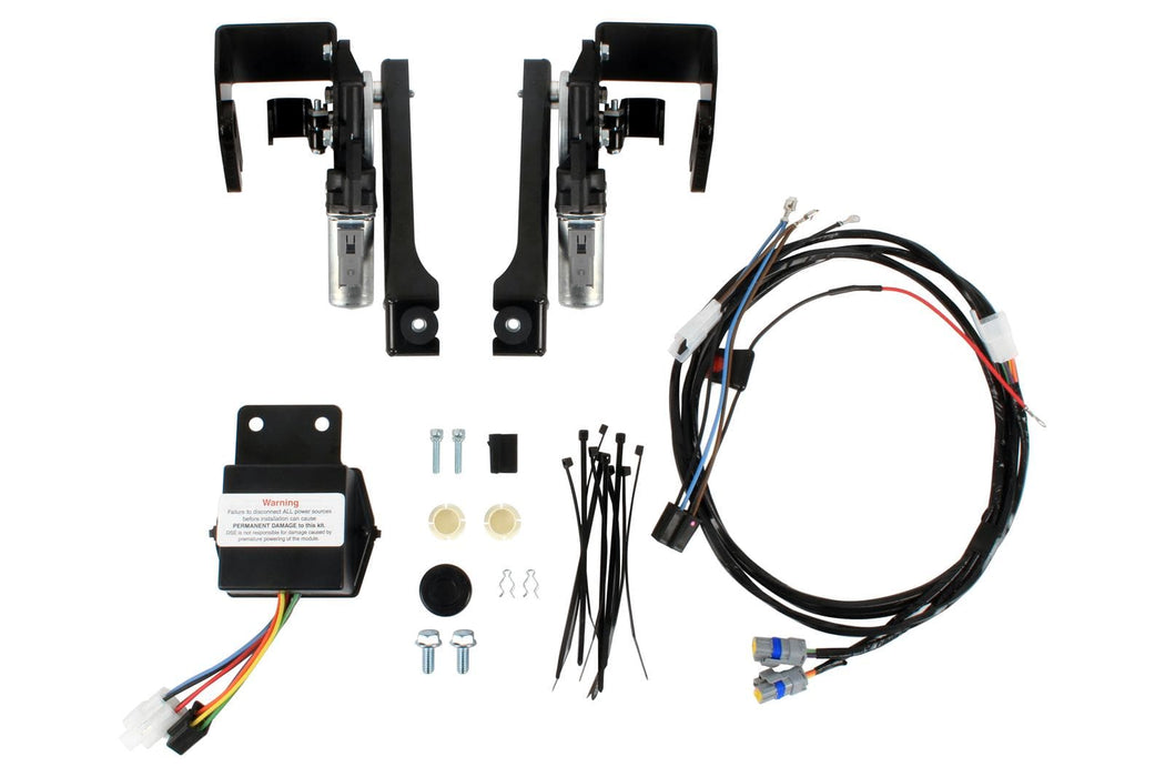 Detroit Speed Inc Detroit Speed Corvette Electric Headlight Door Kits 122008 Autofit