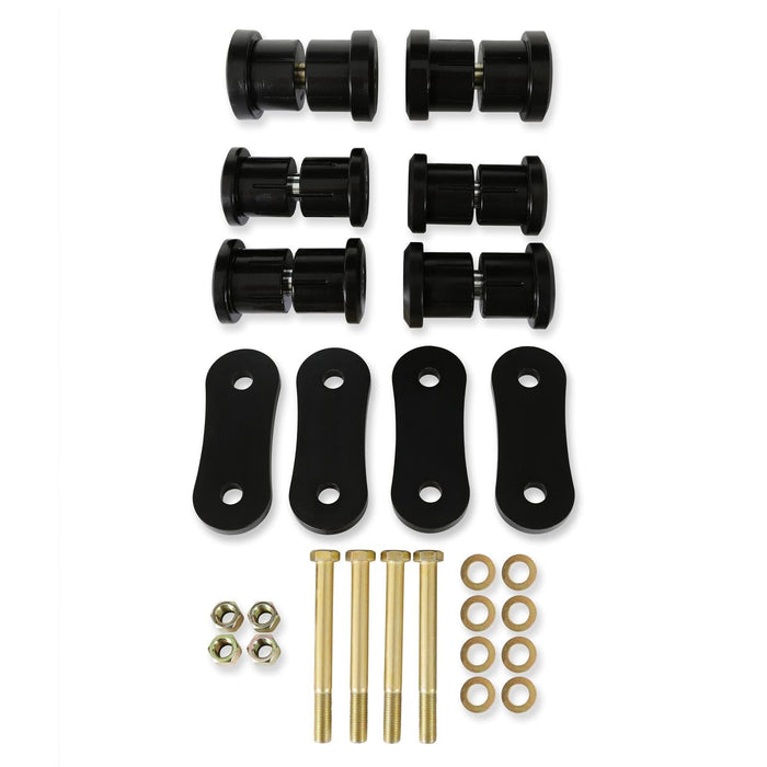 Detroit Speed Inc Detroit Speed Inc Leaf Spring Shackles and Hangers 041509DS Autofit