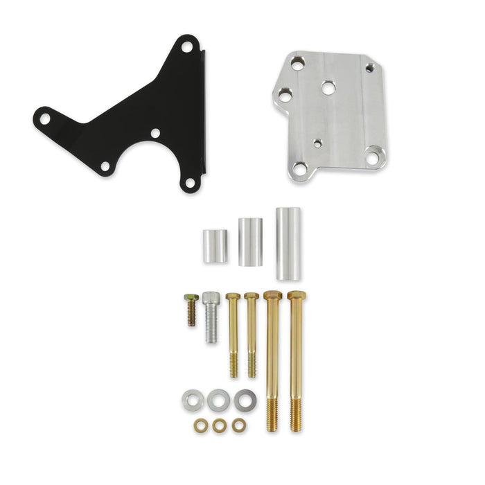 Detroit Speed Inc Detroit Speed Power Steering Pump Brackets 092104DS Autofit