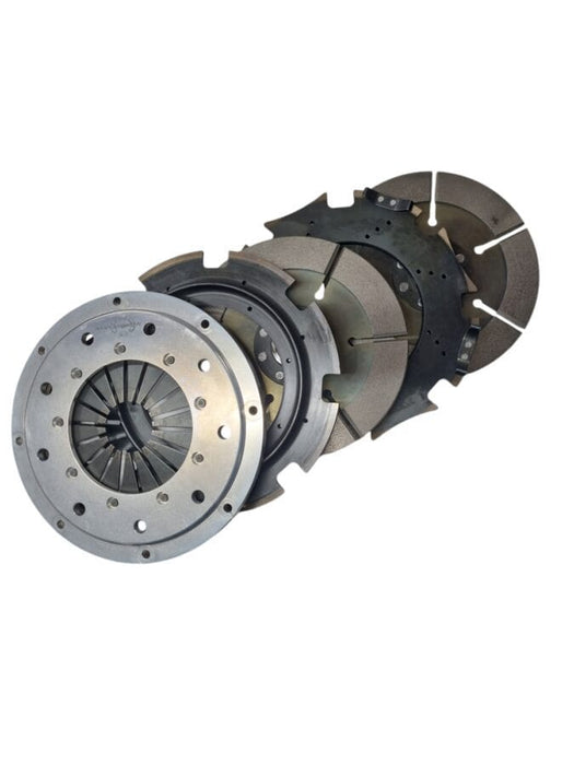 Drews Automotive Clutch Nissan Spline / Flywheel not Required / Already equipped with a 16mm Carrier or CSC. Stage 10 SR20 RWD Twin Plate - 225mm Sintered Iron Clutch Kit - 1500nm - Drews Autofit