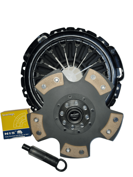 Drews Automotive No Flywheel / No bolts / No bolts 5 PUK Solid Heavy Duty RB25DET Clutch Kit - Stage 5.5 - Drew's Autofit