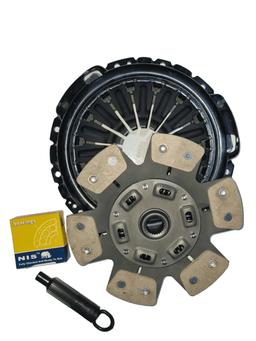 Drews Automotive SR20 No Flywheel / No bolts / No bolts 6 PUK Sprung Heavy Duty Sr20det RWD Clutch Kit - Stage 5 - Drew's Autofit