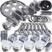 Eagle Specialty Products Eagle Street Performance Rotating Assemblies with Silv-O-Lite Claimer Pistons B15404L03068 Autofit