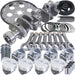 Eagle Specialty Products Eagle Street Performance Rotating Assemblies with Silv-O-Lite Claimer Pistons B15405L00068 Autofit