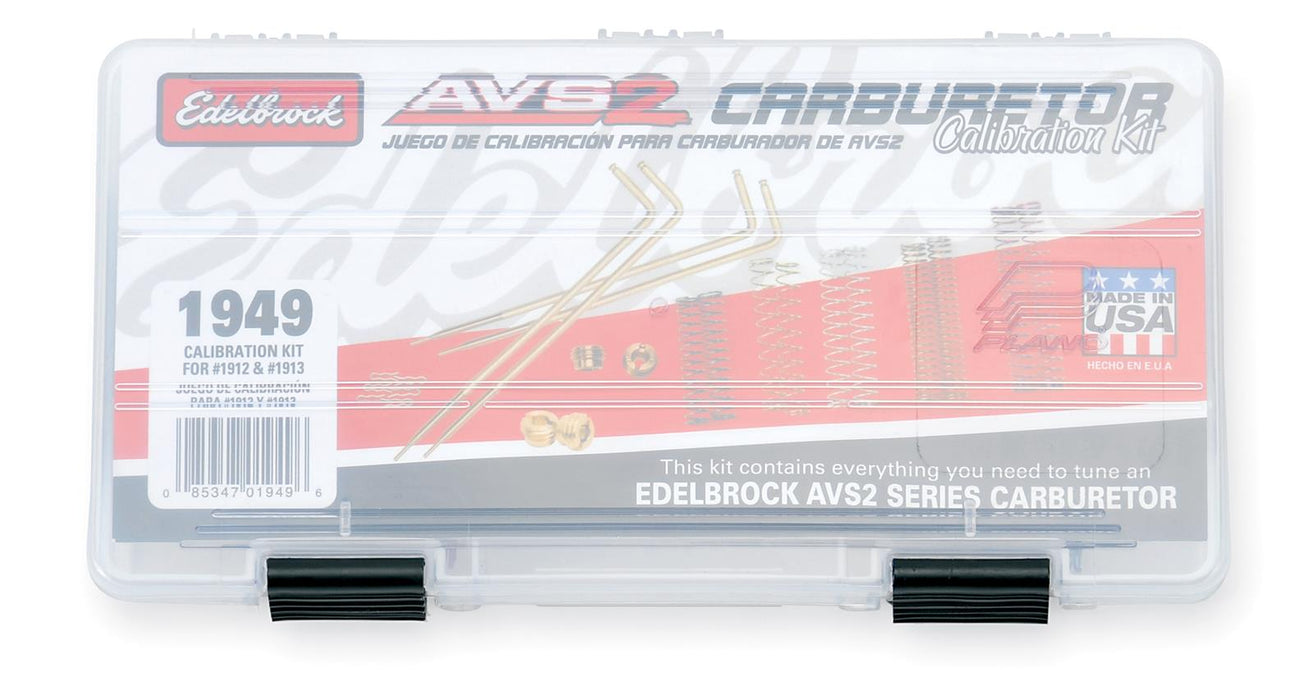 Edelbrock Edelbrock AVS2 Series Carburetor Calibration Kits 1949 Autofit