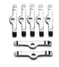 Edelbrock Edelbrock Chrome Valve Cover Hold-Down Tabs 4414 Autofit
