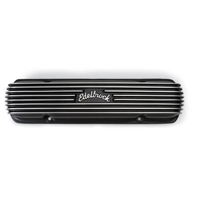 Edelbrock Edelbrock Classic Cast Aluminum Valve Covers 41303 Autofit