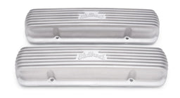 Edelbrock Edelbrock Classic Cast Aluminum Valve Covers 41309 Autofit