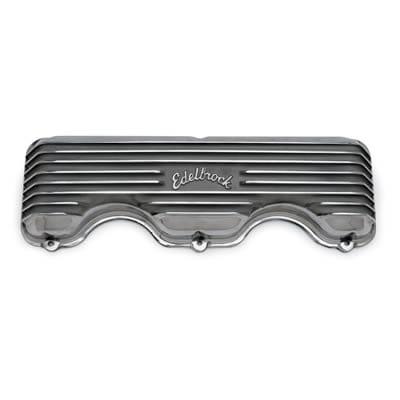 Edelbrock Edelbrock Classic Cast Aluminum Valve Covers 4140 Autofit