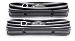 Edelbrock Edelbrock Classic Cast Aluminum Valve Covers 41433 Autofit