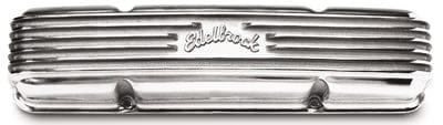 Edelbrock Edelbrock Classic Cast Aluminum Valve Covers 4145 Autofit