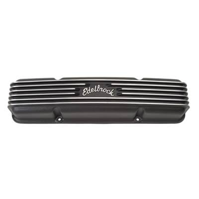 Edelbrock Edelbrock Classic Cast Aluminum Valve Covers 41453 Autofit