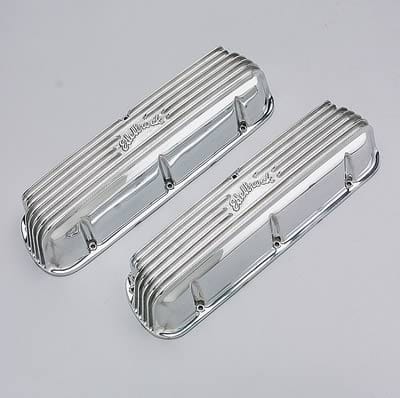 Edelbrock Edelbrock Classic Cast Aluminum Valve Covers 4160 Autofit