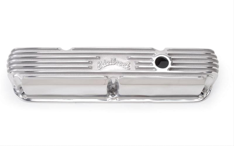 Edelbrock Edelbrock Classic Cast Aluminum Valve Covers 41769 Autofit