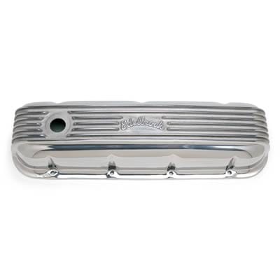 Edelbrock Edelbrock Classic Cast Aluminum Valve Covers 4185 Autofit