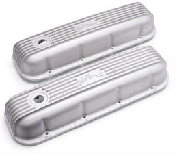 Edelbrock Edelbrock Classic Cast Aluminum Valve Covers 41859 Autofit