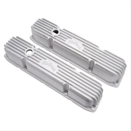 Edelbrock Edelbrock Classic Cast Aluminum Valve Covers 41929 Autofit