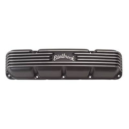 Edelbrock Edelbrock Classic Cast Aluminum Valve Covers 41993 Autofit