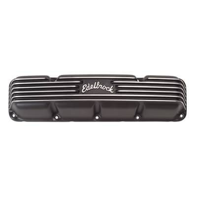 Edelbrock Edelbrock Classic Cast Aluminum Valve Covers 41993 Autofit