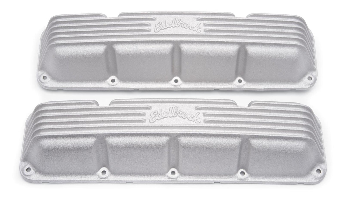 Edelbrock Edelbrock Classic Cast Aluminum Valve Covers 41999 Autofit