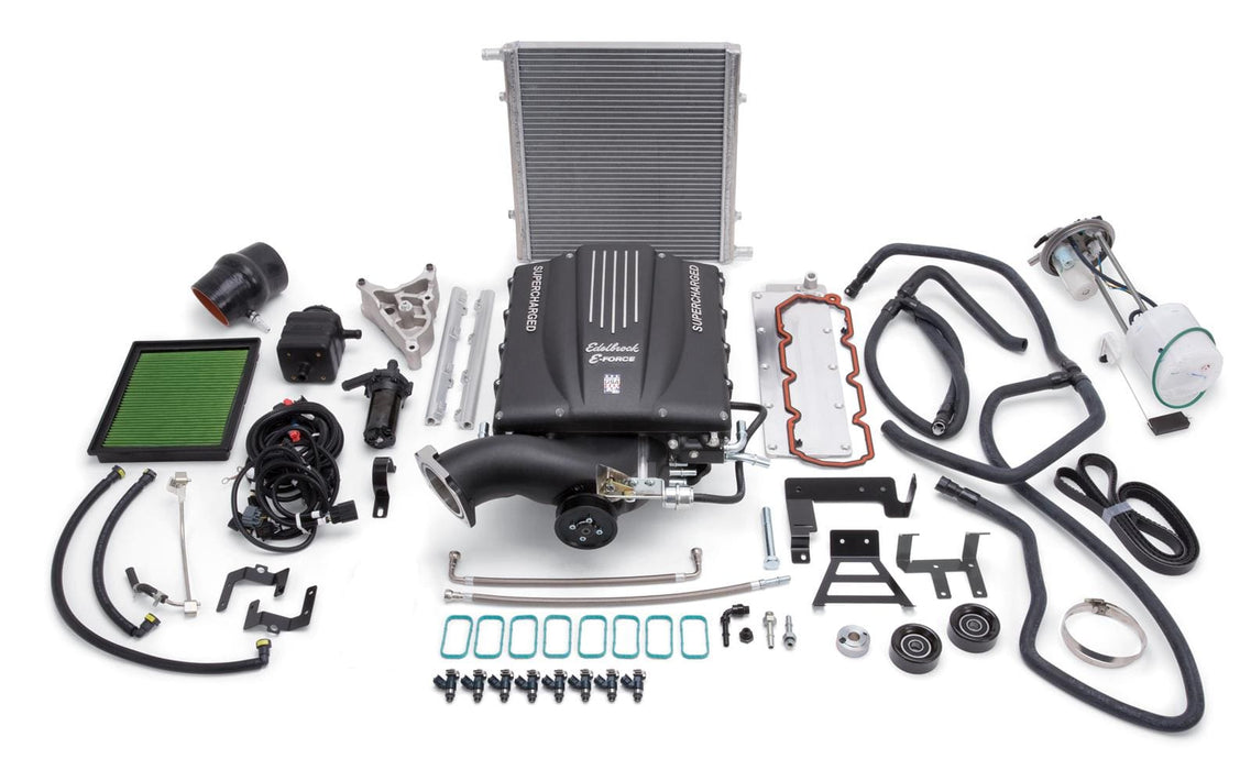 Edelbrock Edelbrock E-Force GM Truck and SUV Stage 1 Street Legal Supercharger Kits 15600 Autofit