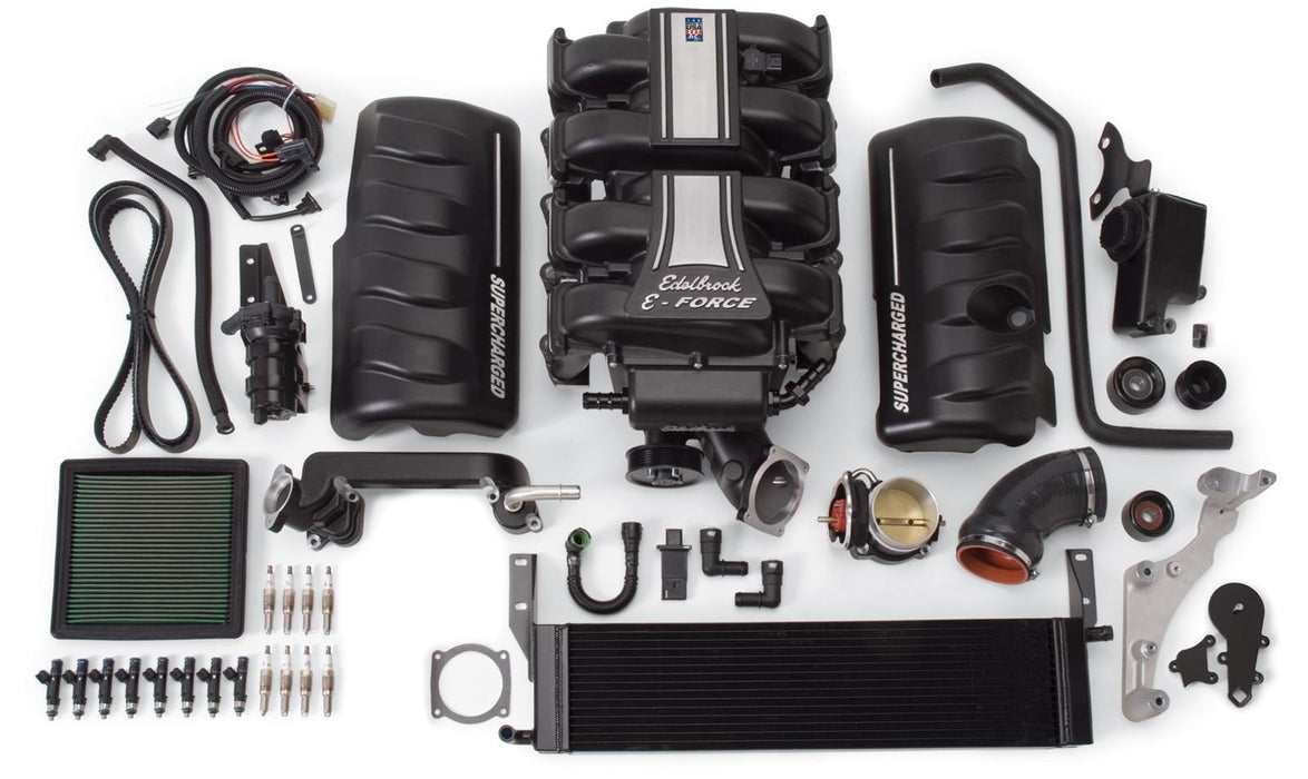 Edelbrock Edelbrock E-Force Mustang Stage 1 Street Legal Supercharger Kits 15890 Autofit