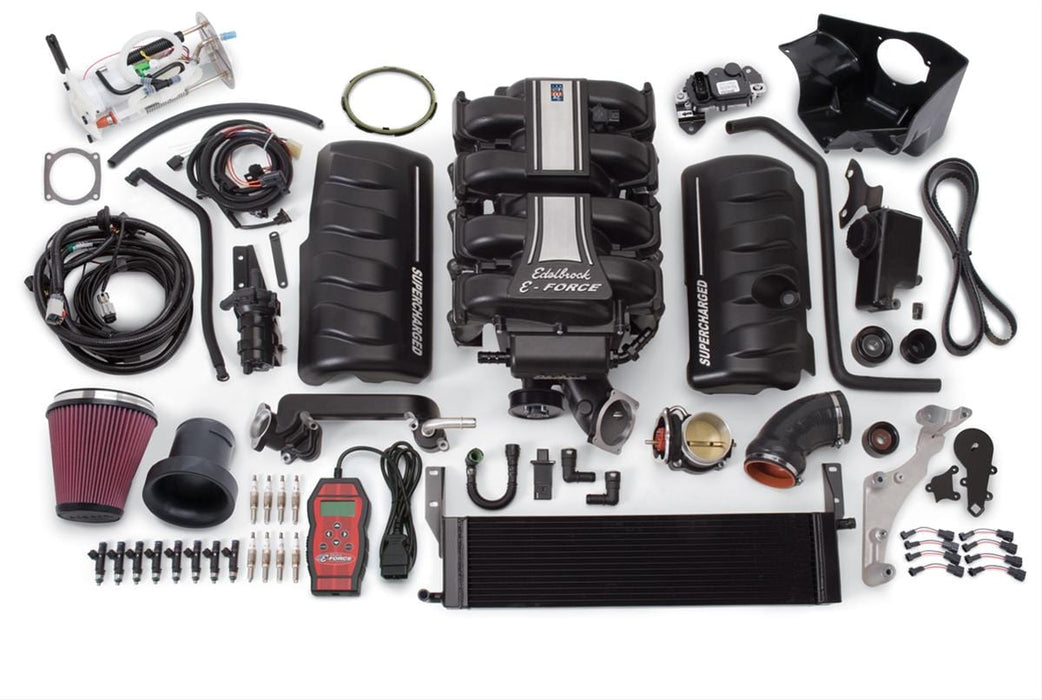 Edelbrock Edelbrock E-Force TVS2300 Mustang Stage 2 Track System Supercharger Kits 15856 Autofit