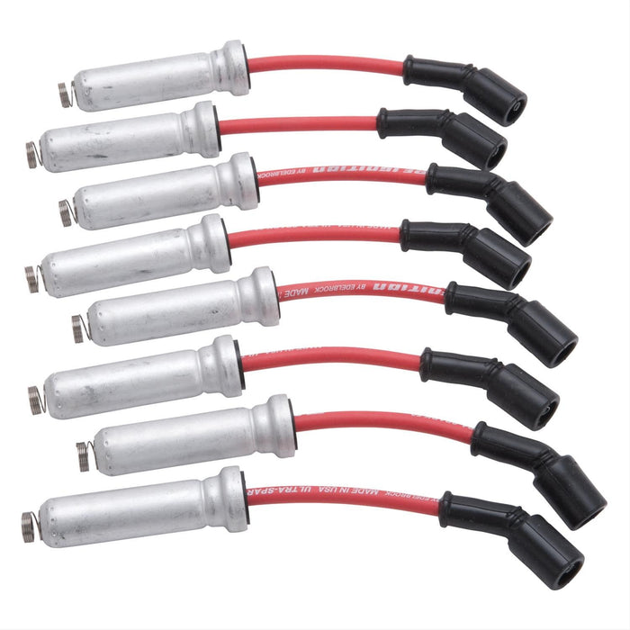 Edelbrock Edelbrock Max-Fire Ultra-Spark 50 Spark Plug Wire Sets 22715 Autofit