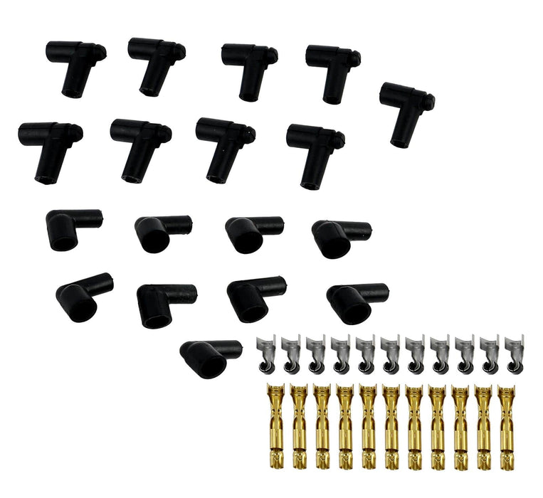 Edelbrock Edelbrock Max-Fire Ultra-Spark 50 Universal Spark Plug Wire Sets 22710 Autofit