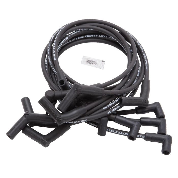 Edelbrock Edelbrock Max-Fire Ultra-Spark 50 Universal Spark Plug Wire Sets 22719 Autofit