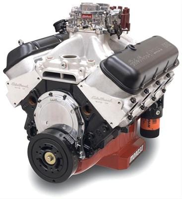Edelbrock Edelbrock Musi Carbureted 555 C.I.D. 676 HP Long Block Crate Engines 49550 Autofit