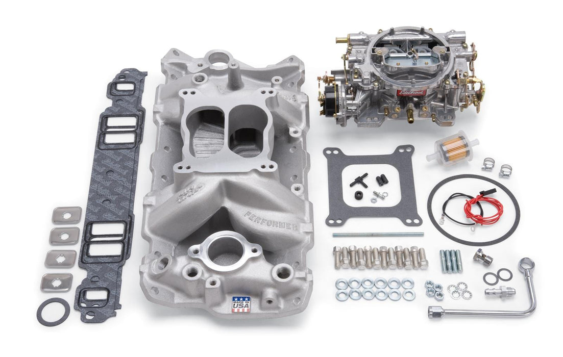 Edelbrock Edelbrock Performer Air-Gap Intake Manifold and Carburetor Kits 2020 Autofit