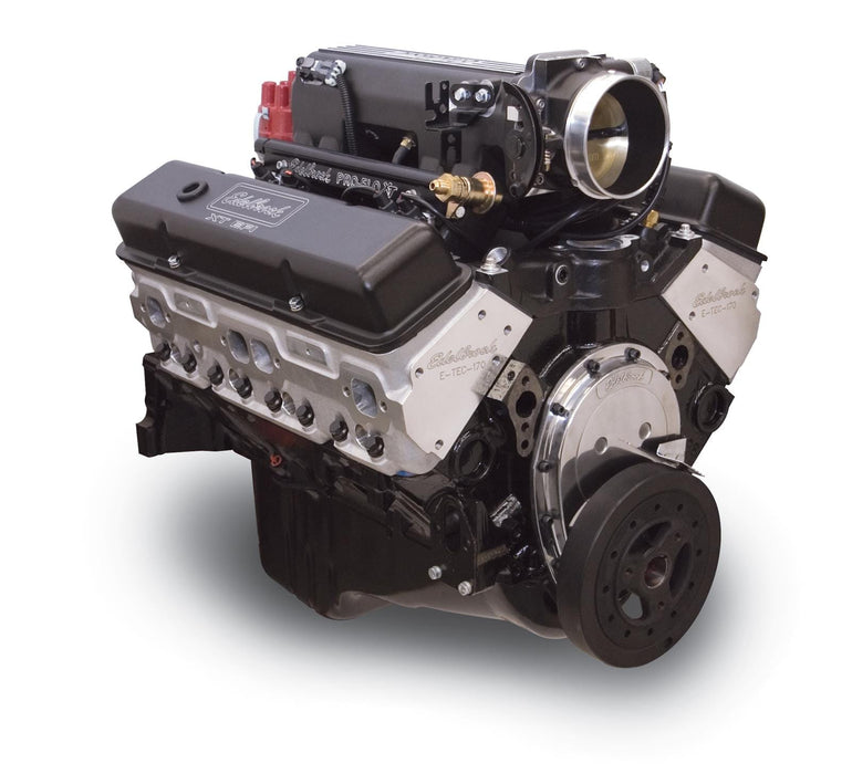 Edelbrock Edelbrock Performer E-Tec Pro-Flo XT 4 350 C.I.D. 380 HP Long Block Crate Engines 46613 Autofit