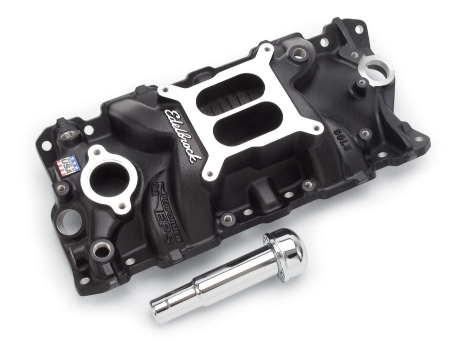 Edelbrock Edelbrock Performer EPS Intake Manifolds 2703-BP Autofit