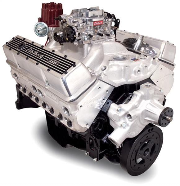 Edelbrock Edelbrock Performer Hi-Torq 350 C.I.D. 363 HP Long Block Crate Engines 46410 Autofit