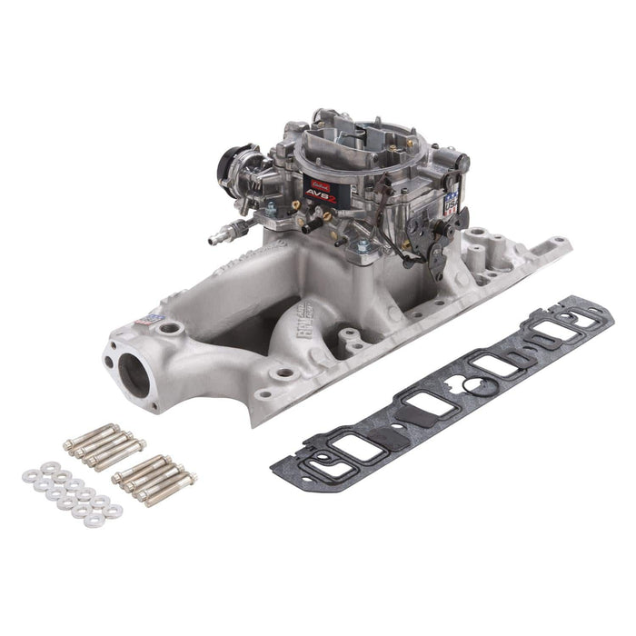 Edelbrock Edelbrock Performer RPM Air-Gap Intake Manifold and Carburetor Kits 2033 Autofit