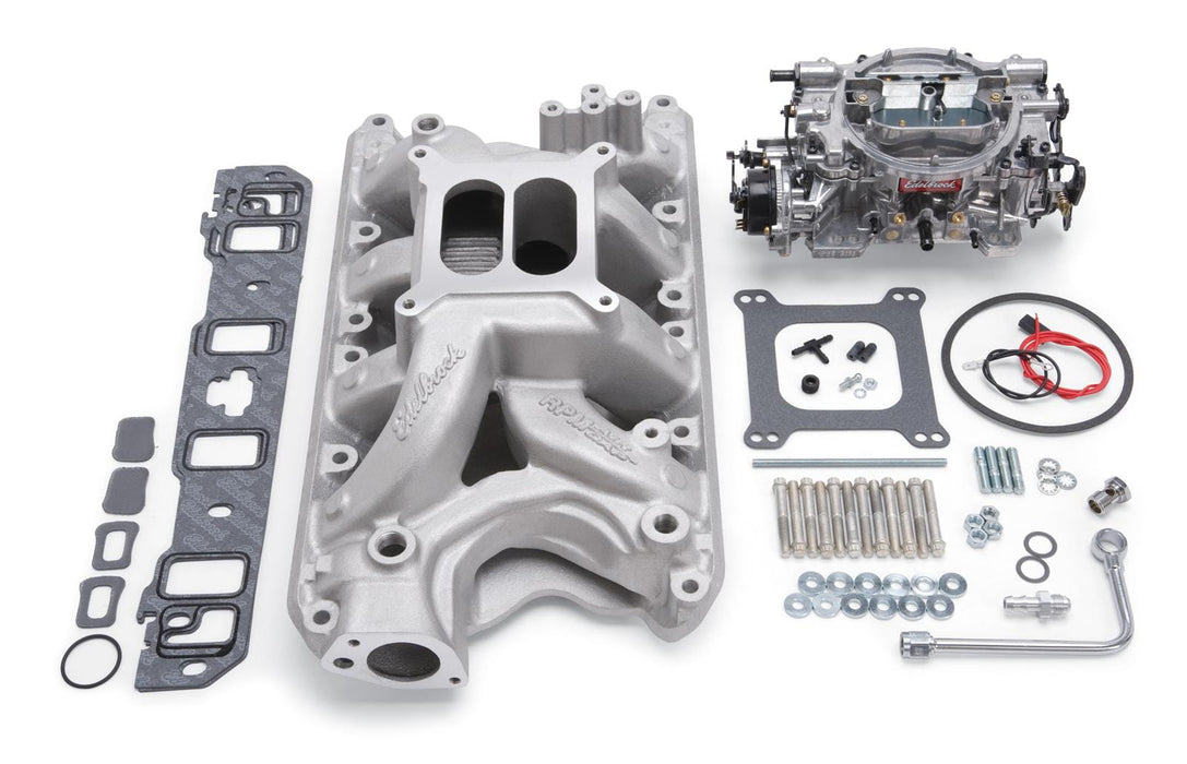 Edelbrock Edelbrock Performer RPM Air-Gap Intake Manifold and Carburetor Kits 2034 Autofit