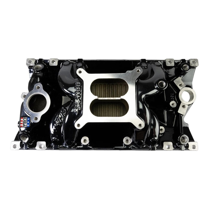 Edelbrock Edelbrock Performer RPM Air-Gap Intake Manifolds 7516-BP Autofit