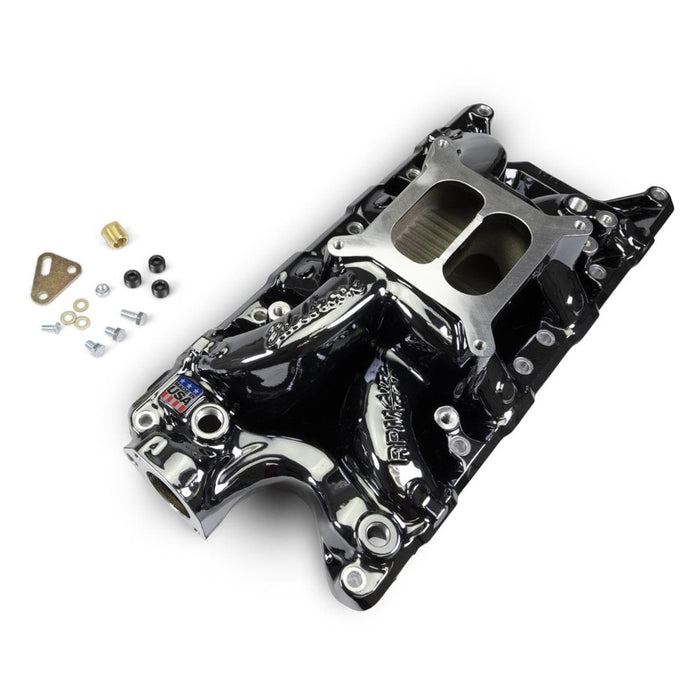 Edelbrock Edelbrock Performer RPM Air-Gap Intake Manifolds 7521-BP Autofit