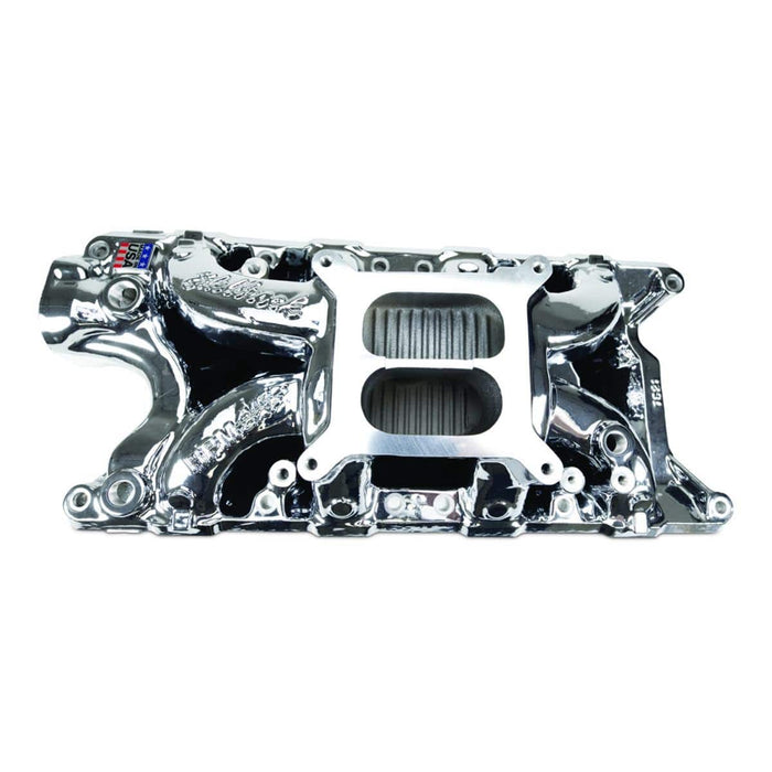 Edelbrock Edelbrock Performer RPM Air-Gap Intake Manifolds 7521-CP Autofit